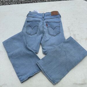 Levi's Women's Light Blue Flare Jeans